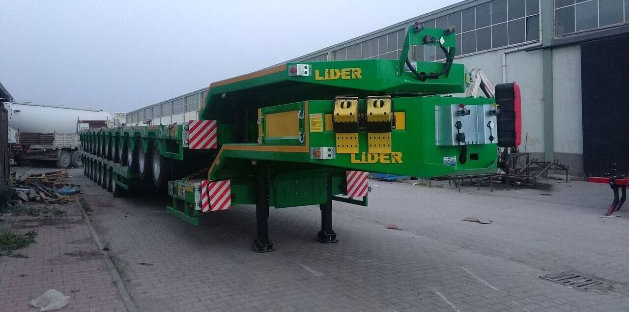 Semi-remorque surbaissé neuf LIDER 2025 Model 200 TONS CAPACITY New Productions Directly From Manufacture: photos 10