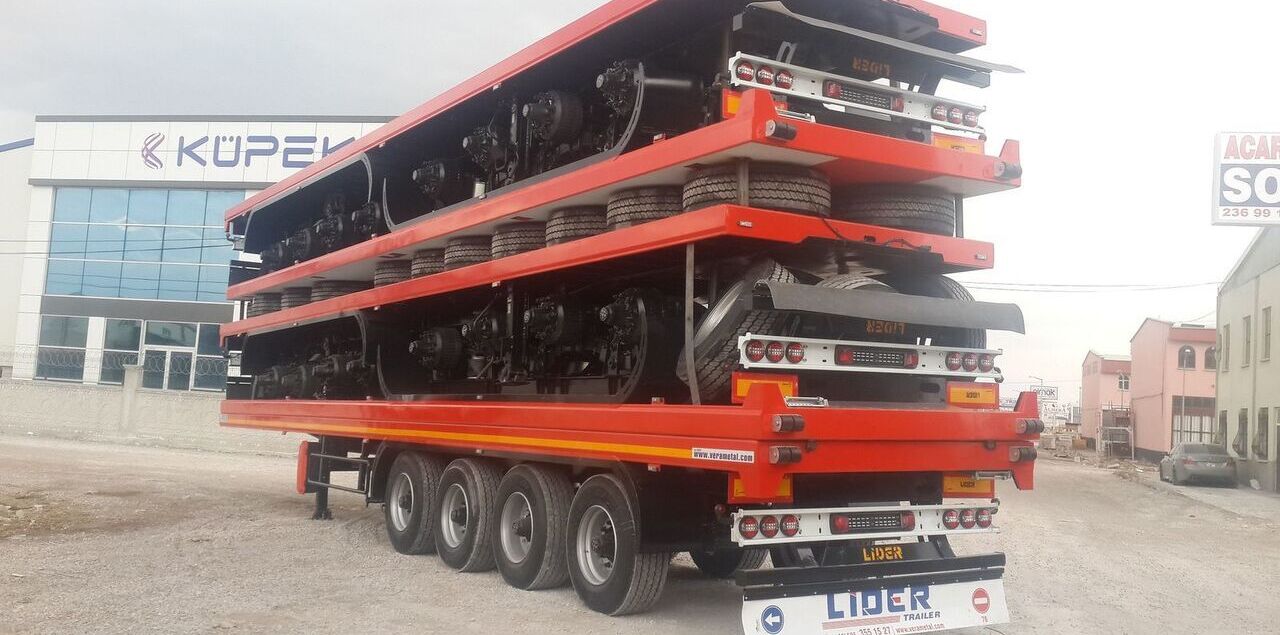LIDER 2025 YEAR NEW TRAILER FOR SALE (MANUFACTURER COMPANY) - Remorque plateau: photos 1 LIDER 2025 YEAR NEW TRAILER FOR SALE (MANUFACTURER COMPANY) - Remorque plateau: photos 1