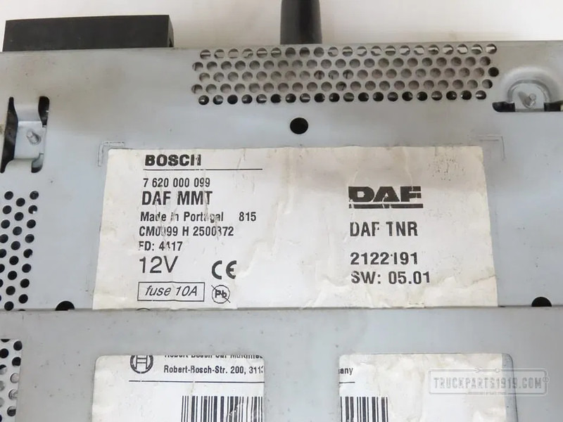 DAF 2122191 Radio navigatie - Système électrique pour Camion: photos 2 DAF 2122191 Radio navigatie - Système électrique pour Camion: photos 2
