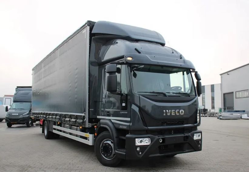 Iveco EUROCARGO ML180E32/P 20PAL DHOLLANDIA - Camion à rideaux coulissants: photos 1 Iveco EUROCARGO ML180E32/P 20PAL DHOLLANDIA - Camion à rideaux coulissants: photos 1
