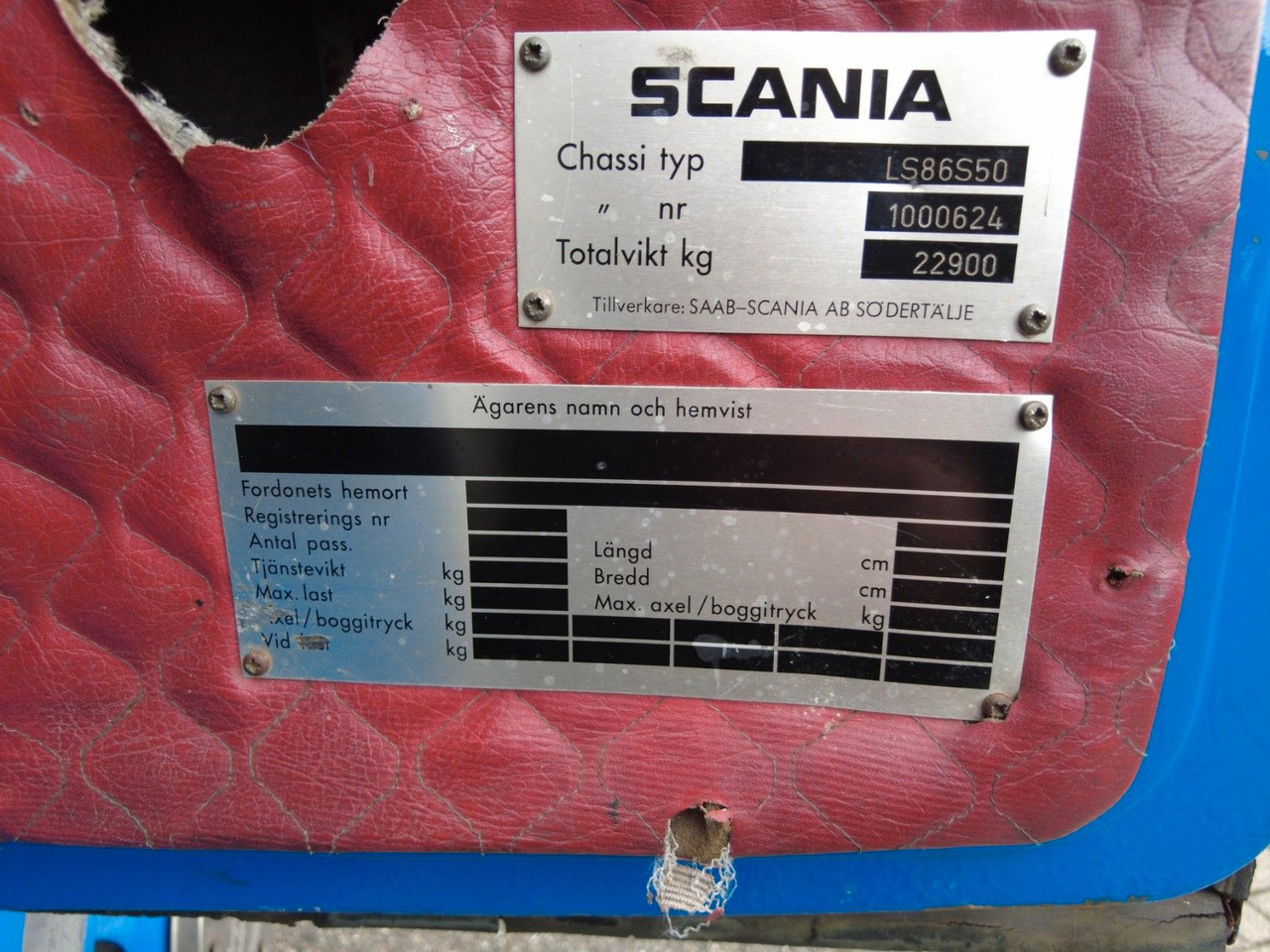 Camion grue Scania 86 6x2: photos 11