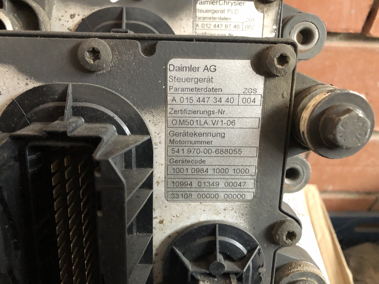 Bloc de gestion pour Camion CONTROL UNIT ACTROS-ATEGO OM 501LA-OM904LA-OM906LA: photos 8