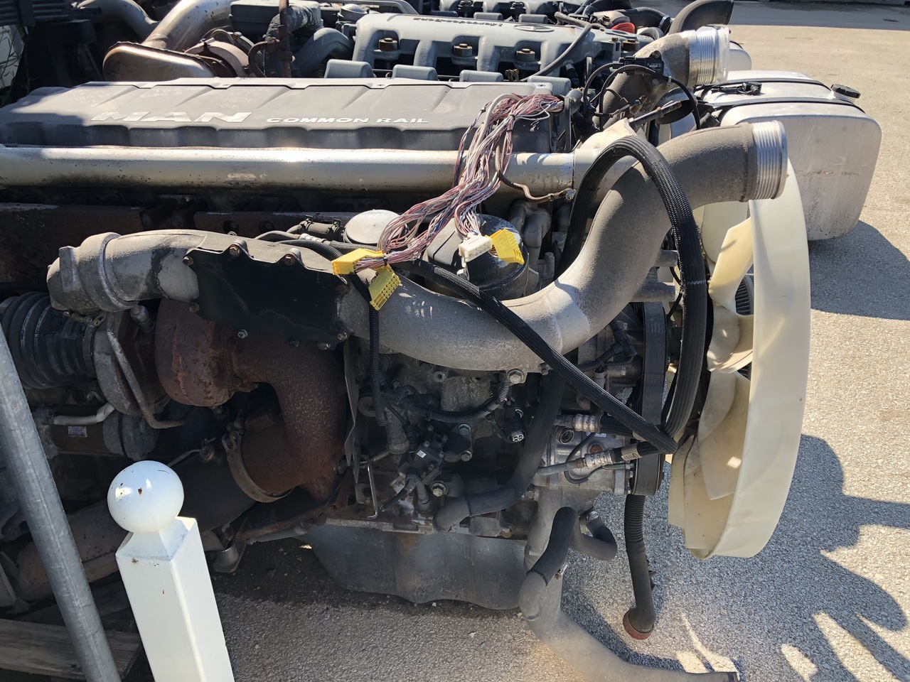 Moteur pour Camion MAN TGA D2066 LF02 430HP EURO 3 COMMON RAIL: photos 7