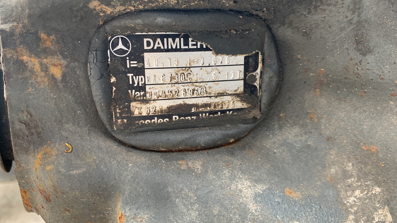 REAR AXLE HL6-FINAL DRIVE 13:40 ACTROS MP2 - Essieu et pièces pour Camion: photos 3 REAR AXLE HL6-FINAL DRIVE 13:40 ACTROS MP2 - Essieu et pièces pour Camion: photos 3