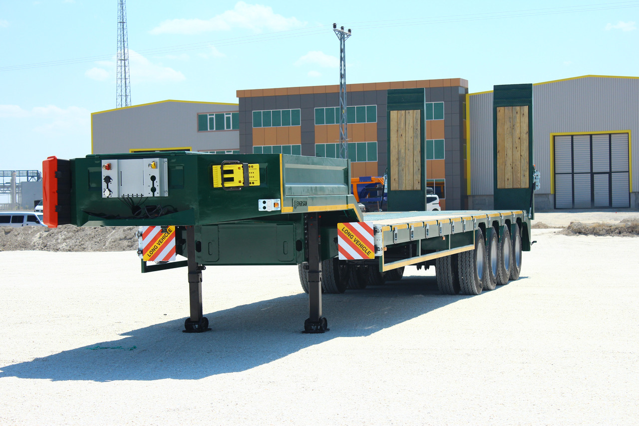 EMIRSAN 72 TONS CAPACITY 4 AXLE LOWBED - Semi-remorque surbaissé: photos 1 EMIRSAN 72 TONS CAPACITY 4 AXLE LOWBED - Semi-remorque surbaissé: photos 1