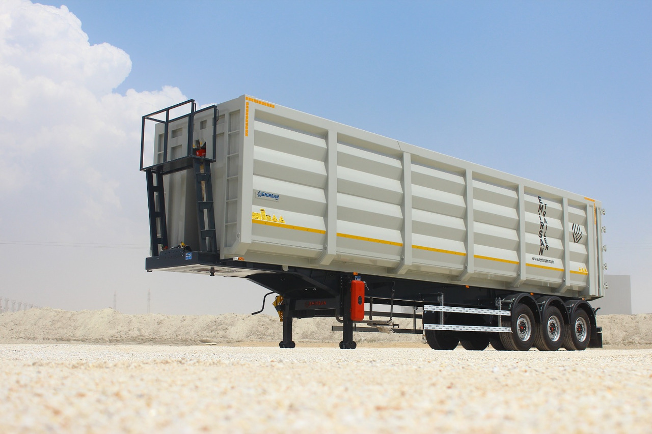 EMIRSAN SAX AXLE // HARDOX BODY, METAL SCRAP TIPPER, - Semi-remorque benne: photos 1 EMIRSAN SAX AXLE // HARDOX BODY, METAL SCRAP TIPPER, - Semi-remorque benne: photos 1