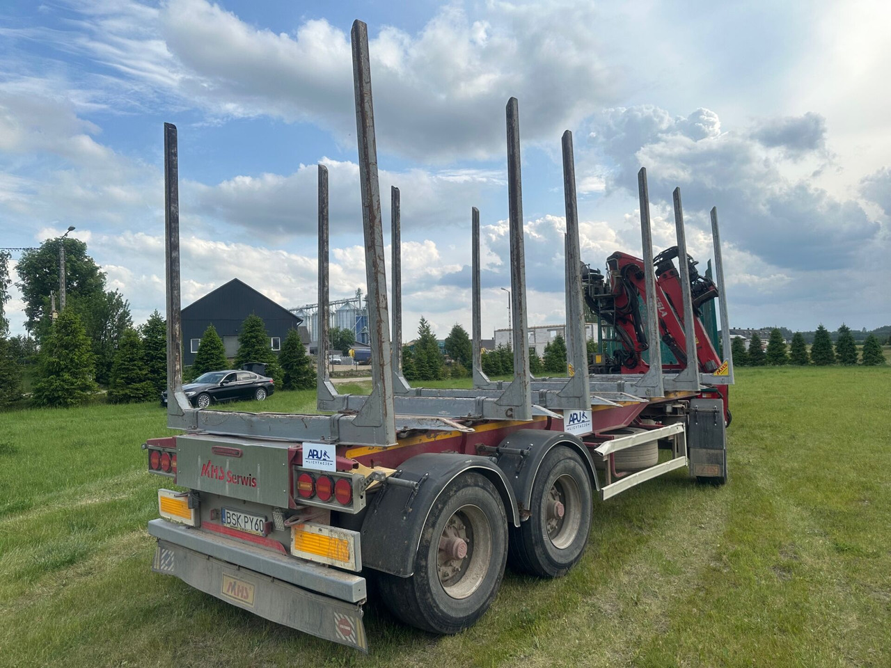 MHS przyczepa do przewozu drewna - Remorque grumier: photos 4 MHS przyczepa do przewozu drewna - Remorque grumier: photos 4