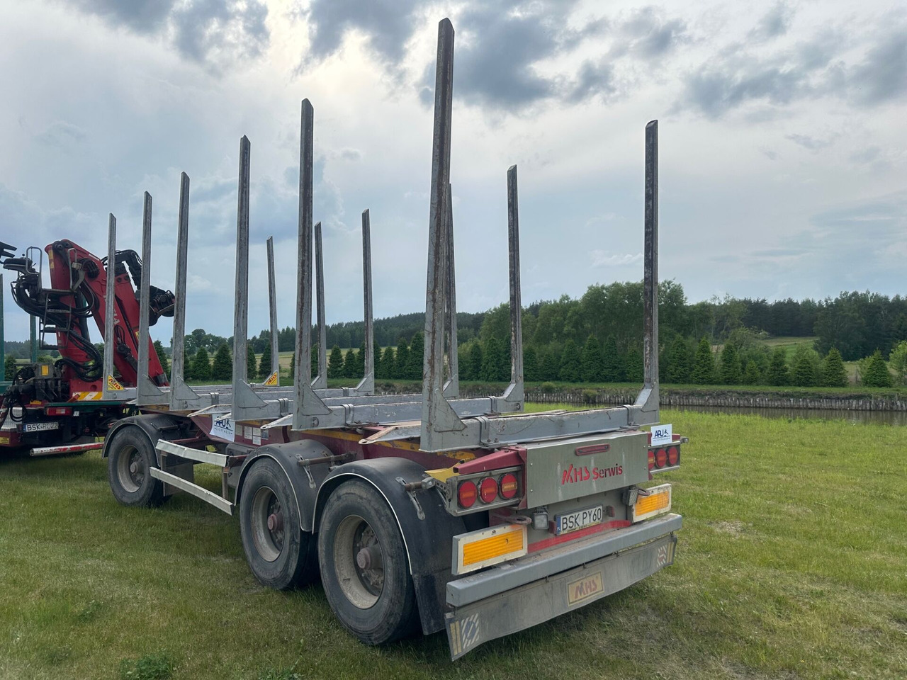 MHS przyczepa do przewozu drewna - Remorque grumier: photos 2 MHS przyczepa do przewozu drewna - Remorque grumier: photos 2