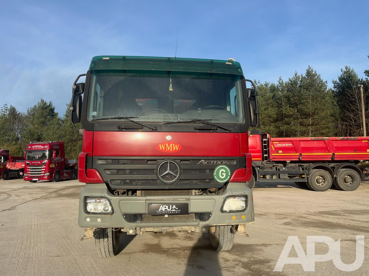 Mercedes-Benz Actros 4144 K - Camion benne: photos 2 Mercedes-Benz Actros 4144 K - Camion benne: photos 2