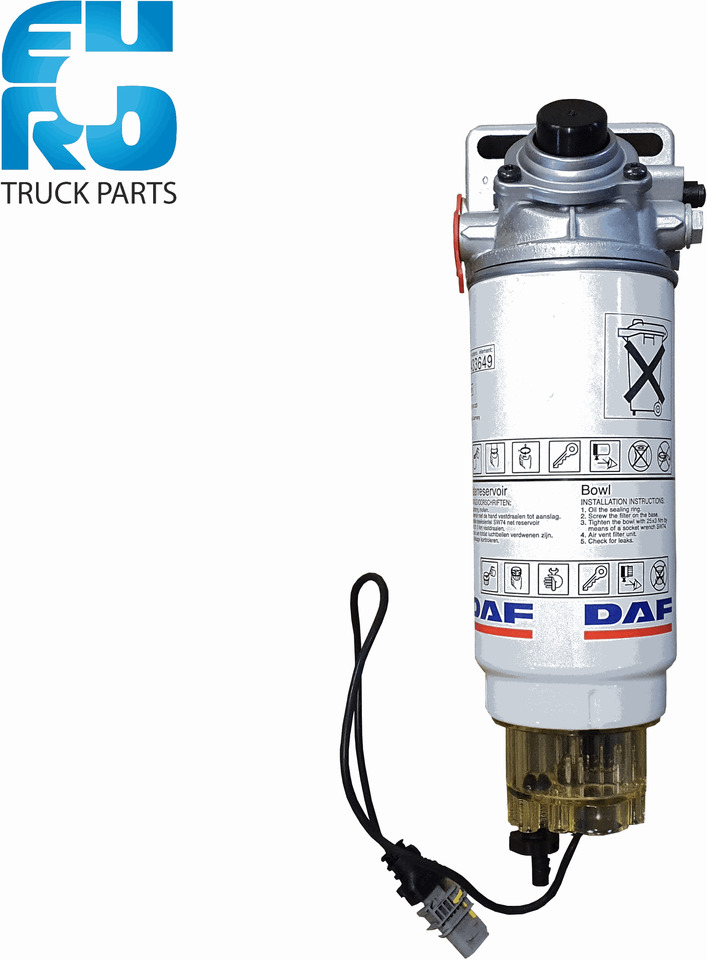DAF BRANDSTOFVOORFILTER/WATERAFSCHEIDER 2162553 - Filtre à carburant pour Camion: photos 1 DAF BRANDSTOFVOORFILTER/WATERAFSCHEIDER 2162553 - Filtre à carburant pour Camion: photos 1
