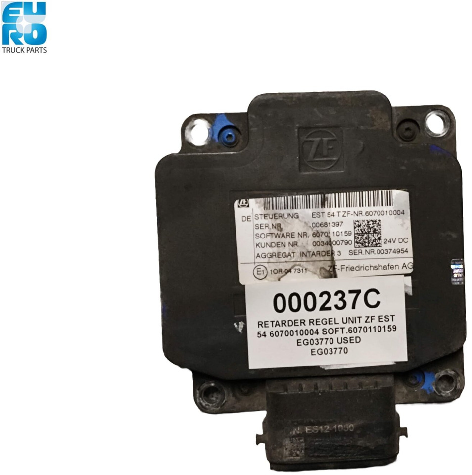 RETARDER REGEL UNIT ZF EST 54 6070010004 SOFT.6070110159 EG03770 USED 000237C - Transmission pour Camion: photos 1 RETARDER REGEL UNIT ZF EST 54 6070010004 SOFT.6070110159 EG03770 USED 000237C - Transmission pour Camion: photos 1