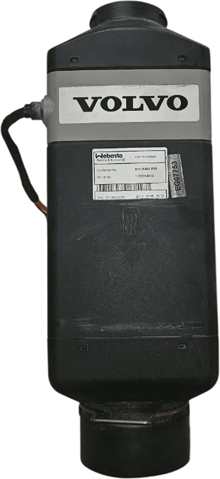 VOLVO WEBASTO LUCHTVERWARMER AIR TOP EVO 2000 24V/2kW | 84178403 - Chauffage/ Ventilation pour Camion: photos 2 VOLVO WEBASTO LUCHTVERWARMER AIR TOP EVO 2000 24V/2kW | 84178403 - Chauffage/ Ventilation pour Camion: photos 2