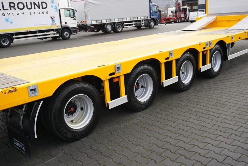 Semi-remorque surbaissé Bodex / NISKOPODWOZIOWA / 4 OSIE / NAJAZDY / 2 X OŚ SKRĘTNA / DMC 65 0: photos 8 Semi-remorque surbaissé Bodex / NISKOPODWOZIOWA / 4 OSIE / NAJAZDY / 2 X OŚ SKRĘTNA / DMC 65 0: photos 8