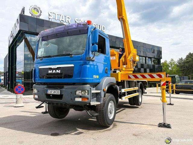 MAN TGM 18.330 4x4 MULTITEL J335 Truck Mounted Lift - Camion, Camion grue: photos 3 MAN TGM 18.330 4x4 MULTITEL J335 Truck Mounted Lift - Camion, Camion grue: photos 3