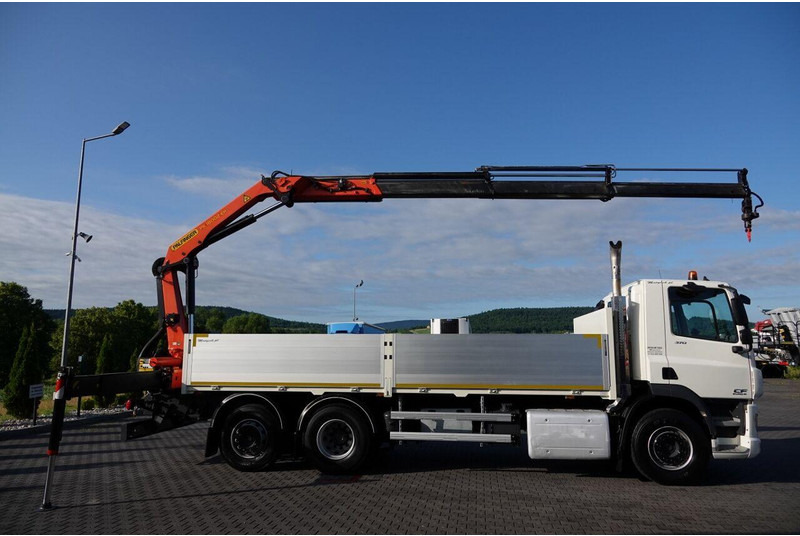 DAF CF 370 / 6x2 / SKRZYNIOWY - paka: 6,4 m / + HDS PALFINGER PK 180 - Camion plateau, Camion grue: photos 5 DAF CF 370 / 6x2 / SKRZYNIOWY - paka: 6,4 m / + HDS PALFINGER PK 180 - Camion plateau, Camion grue: photos 5