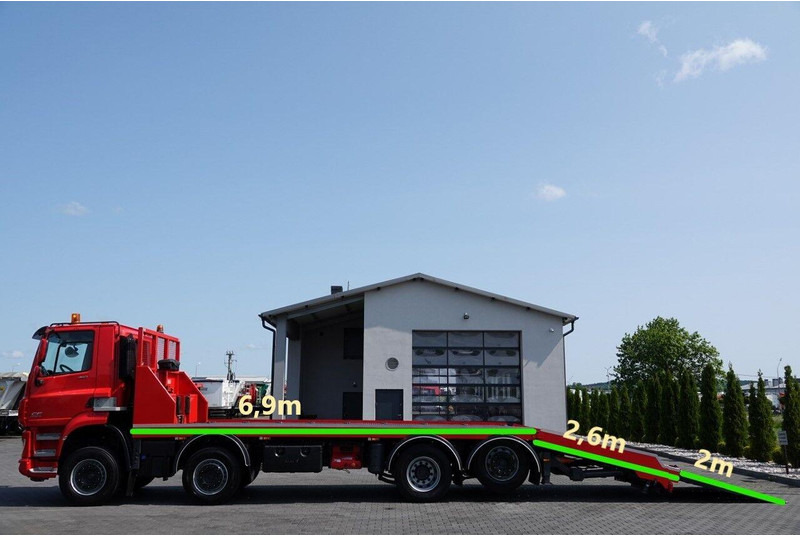 DAF CF 460 / 8x2/ LAWETA / PLATFORMA / NAJAZDY HYDRAULICZNE / WYCIĄ - Remorqueuse: photos 5 DAF CF 460 / 8x2/ LAWETA / PLATFORMA / NAJAZDY HYDRAULICZNE / WYCIĄ - Remorqueuse: photos 5