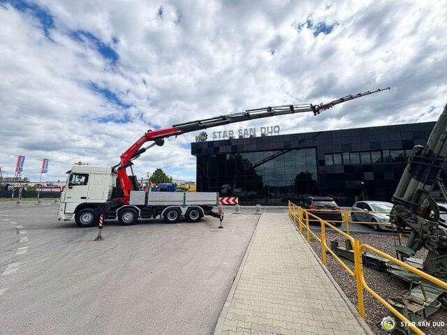 DAF XF 105.510 8x4 FASSI F800 XP Crane Fifth wheel - Camion plateau, Camion grue: photos 3 DAF XF 105.510 8x4 FASSI F800 XP Crane Fifth wheel - Camion plateau, Camion grue: photos 3