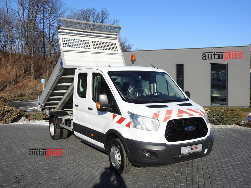 Ford TRANSIT WYWROTKA PODWÓJNA KABINA DOKA 6 MIEJSC TEMPOMAT KLIMATYZ - Utilitaire benne, Utilitaire double cabine: photos 1 Ford TRANSIT WYWROTKA PODWÓJNA KABINA DOKA 6 MIEJSC TEMPOMAT KLIMATYZ - Utilitaire benne, Utilitaire double cabine: photos 1
