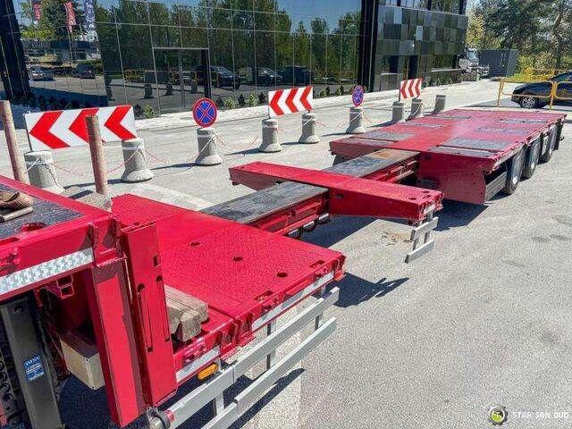 HRD Semitrailer Low Loader NRD NTS 3 Axle Tieflader - Remorque porte-engin surbaissée: photos 1 HRD Semitrailer Low Loader NRD NTS 3 Axle Tieflader - Remorque porte-engin surbaissée: photos 1