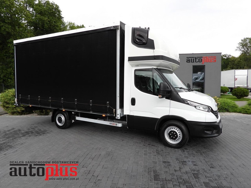 Iveco DAILY 35S18 PLANDEKA 10 PALET WEBASTO TEMPOMAT NAWIGACJA LEDY KL - Utilitaire rideaux coulissants (PLSC): photos 1 Iveco DAILY 35S18 PLANDEKA 10 PALET WEBASTO TEMPOMAT NAWIGACJA LEDY KL - Utilitaire rideaux coulissants (PLSC): photos 1