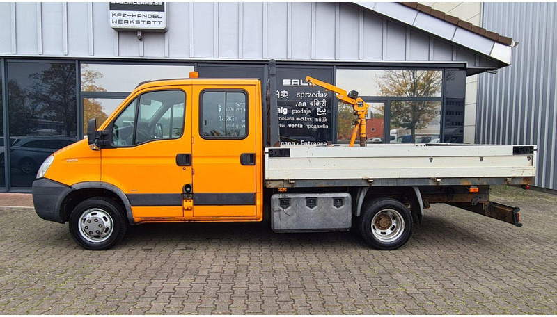 Iveco Daily 50C15 Doka Flatbed + Crane Hummel GSK 500 - Camion plateau, Camion grue: photos 2 Iveco Daily 50C15 Doka Flatbed + Crane Hummel GSK 500 - Camion plateau, Camion grue: photos 2