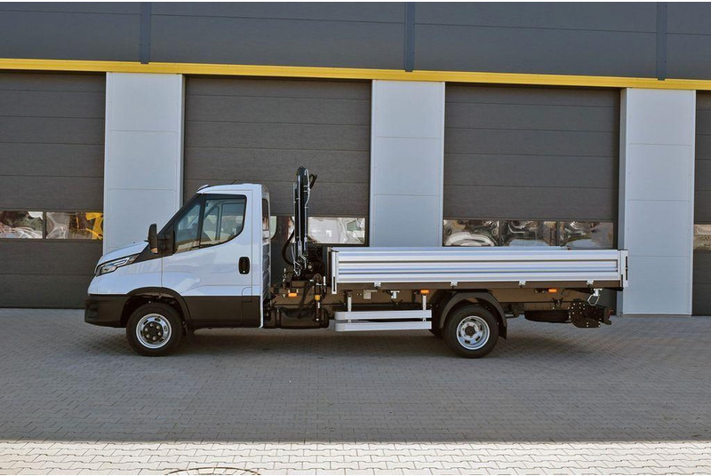 Iveco Daily 50C21H 3 way tipper + crane Hiab T-CLX 029 - Camion benne, Camion grue: photos 2 Iveco Daily 50C21H 3 way tipper + crane Hiab T-CLX 029 - Camion benne, Camion grue: photos 2