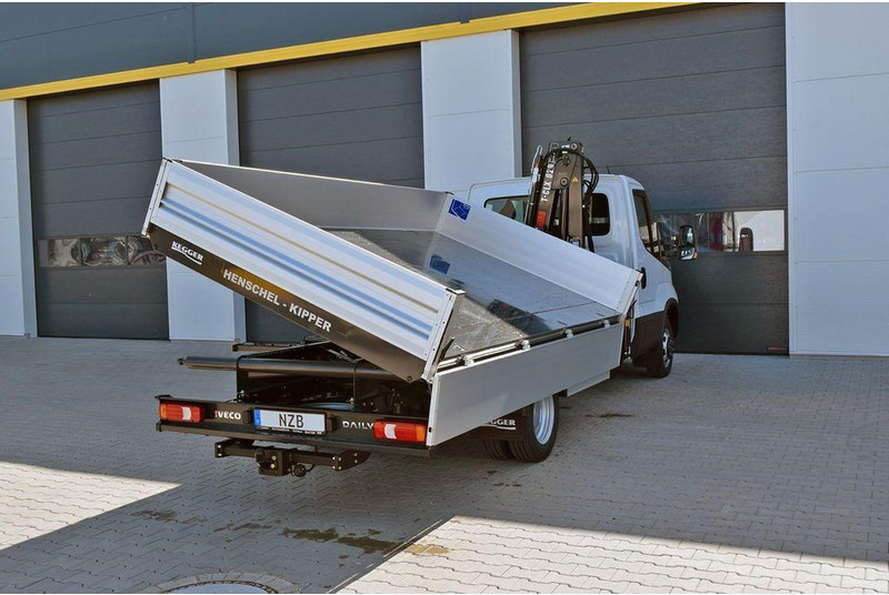Iveco Daily 50C21H 3 way tipper + crane Hiab T-CLX 029 - Camion benne, Camion grue: photos 5 Iveco Daily 50C21H 3 way tipper + crane Hiab T-CLX 029 - Camion benne, Camion grue: photos 5