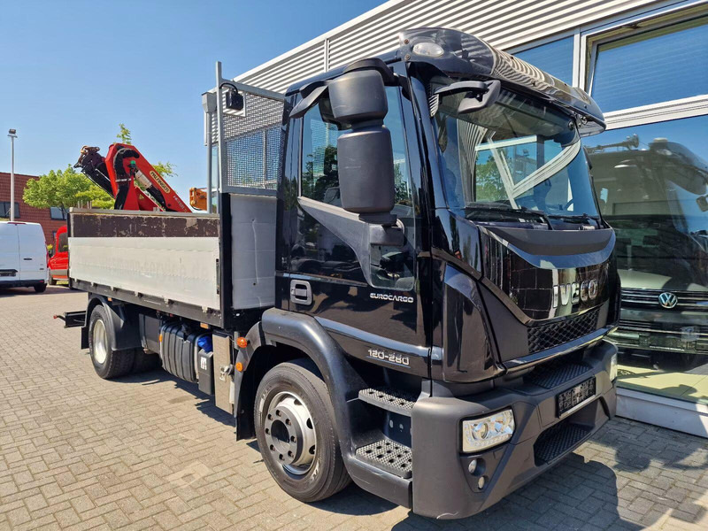 Iveco EuroCargo 120-280 - Flatbed truck + crane - Camion plateau, Camion grue: photos 2 Iveco EuroCargo 120-280 - Flatbed truck + crane - Camion plateau, Camion grue: photos 2
