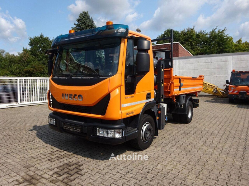 Iveco Eurocargo 120-210 - 3 way tipper truck - Camion benne: photos 1 Iveco Eurocargo 120-210 - 3 way tipper truck - Camion benne: photos 1