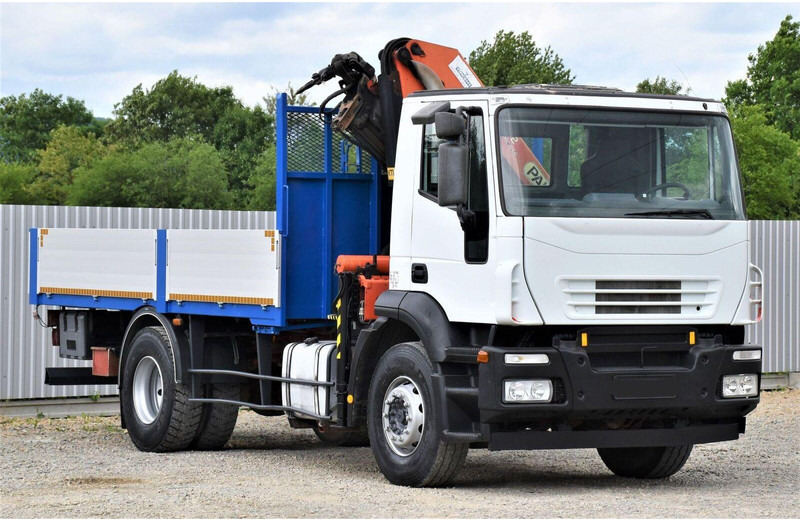 Iveco Eurocargo 180E28 - Camion plateau, Camion grue: photos 3 Iveco Eurocargo 180E28 - Camion plateau, Camion grue: photos 3