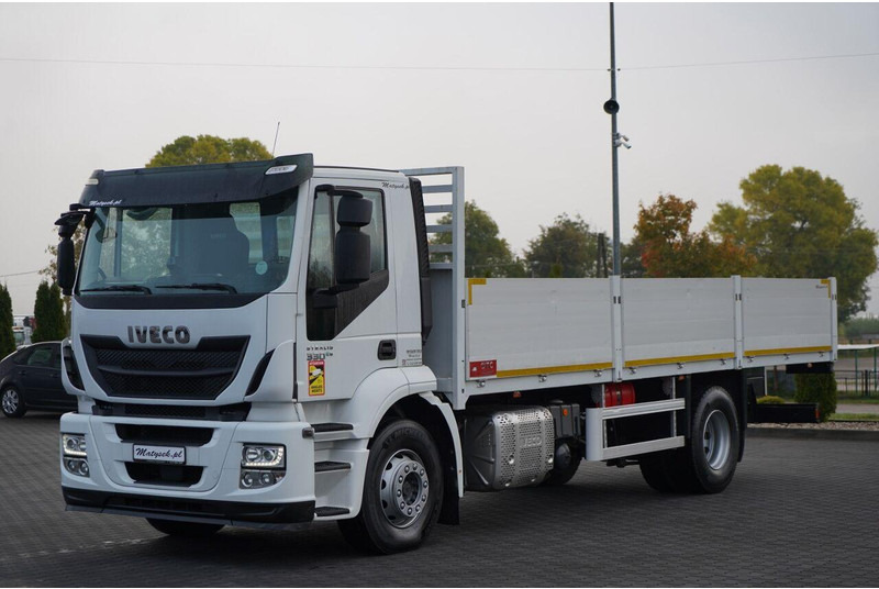 Iveco STRALIS 330 / SKRZYNIOWY- 7,4 M / 4 x 2 / EURO 6 - Camion plateau: photos 1 Iveco STRALIS 330 / SKRZYNIOWY- 7,4 M / 4 x 2 / EURO 6 - Camion plateau: photos 1