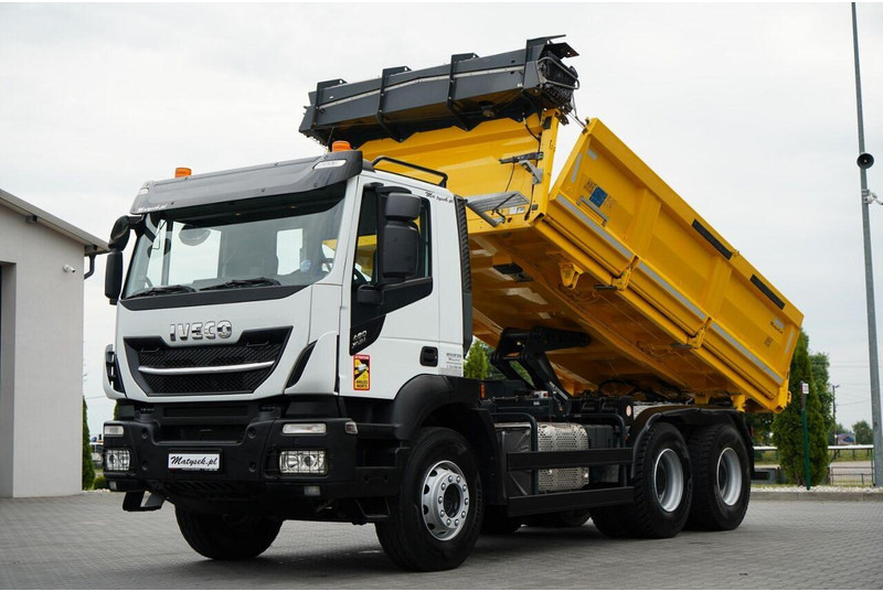 Iveco STRALIS X-WAY 480 / 6x4 / WYWROTKA DWUSTRONNA / HYDROBURTA / BO - Camion benne: photos 1 Iveco STRALIS X-WAY 480 / 6x4 / WYWROTKA DWUSTRONNA / HYDROBURTA / BO - Camion benne: photos 1