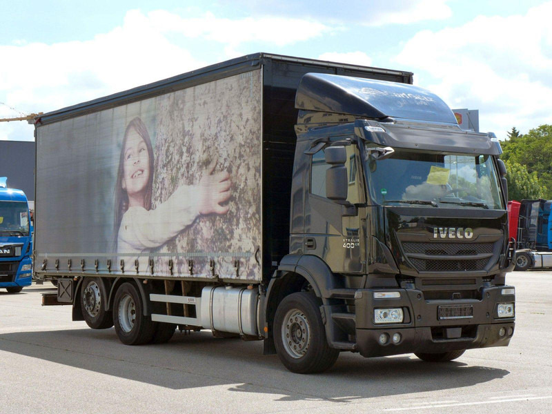 Iveco Stralis 400 TÜV*Euro6*AHK*Lenk/Lift*Klima*Edscha - Camion fourgon: photos 1 Iveco Stralis 400 TÜV*Euro6*AHK*Lenk/Lift*Klima*Edscha - Camion fourgon: photos 1