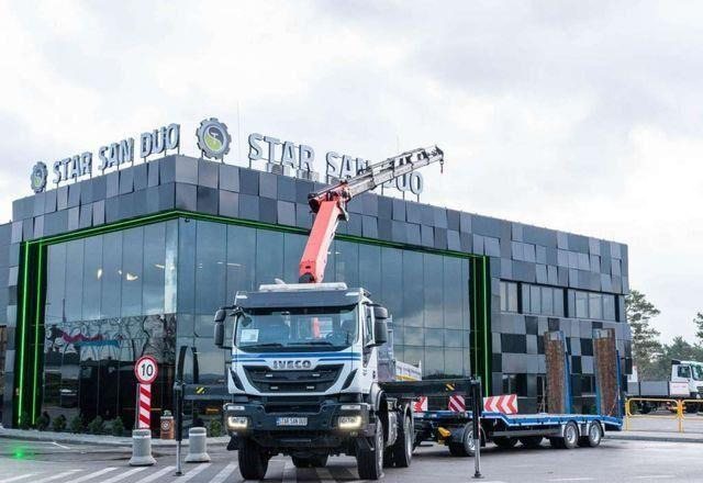 Iveco TRAKKER 450 4x4 PALFINGER PK 23001 EH Crane Kra - Camion benne, Camion grue: photos 5 Iveco TRAKKER 450 4x4 PALFINGER PK 23001 EH Crane Kra - Camion benne, Camion grue: photos 5