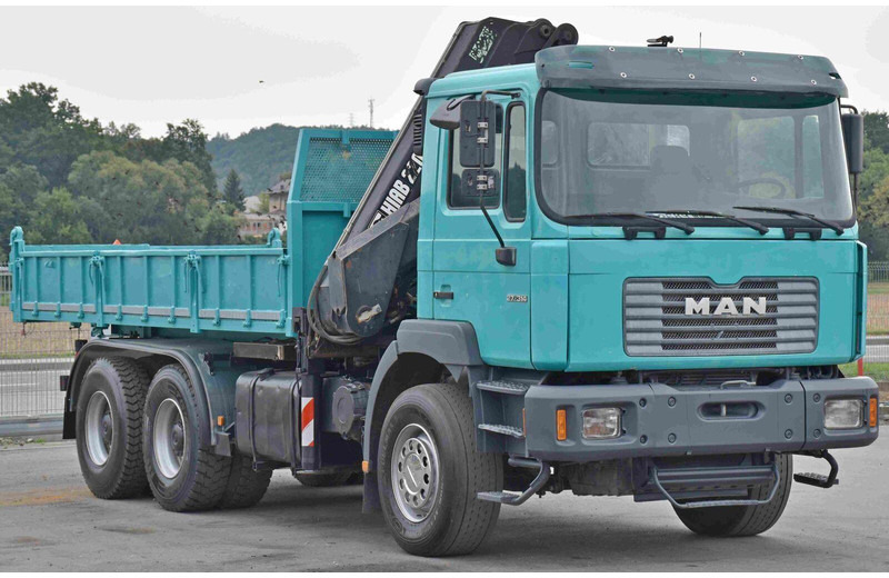 MAN 27-314 - Camion benne, Camion grue: photos 4 MAN 27-314 - Camion benne, Camion grue: photos 4