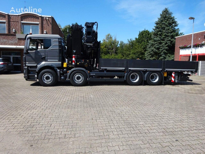 MAN 35.510 - Flatbed+crane - Camion plateau, Camion grue: photos 3 MAN 35.510 - Flatbed+crane - Camion plateau, Camion grue: photos 3