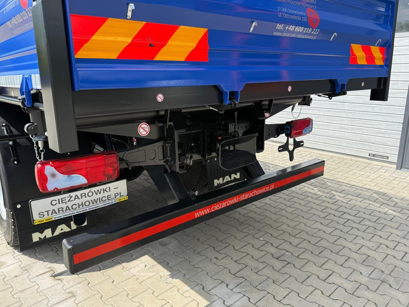 Camion benne MAN MAN TGM TGL TGS 18.250 // E6 // wywrotka + HDS HMF z pilotem //: photos 20