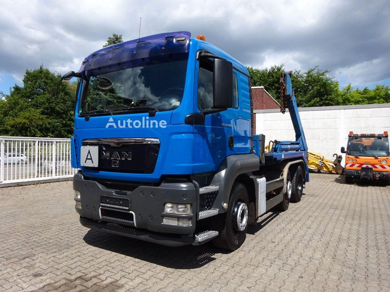 MAN TGA 26.400 - Skip loader - Camion porte-conteneur/ Caisse mobile: photos 1 MAN TGA 26.400 - Skip loader - Camion porte-conteneur/ Caisse mobile: photos 1