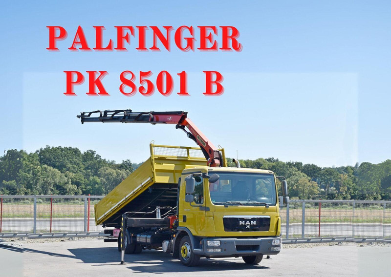 MAN TGL 12.220 - Camion benne, Camion grue: photos 1 MAN TGL 12.220 - Camion benne, Camion grue: photos 1