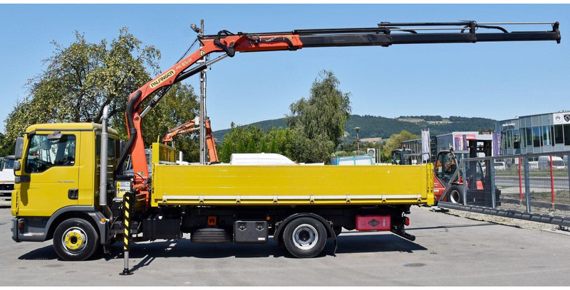 MAN TGL 12.220 - Camion benne, Camion grue: photos 5 MAN TGL 12.220 - Camion benne, Camion grue: photos 5