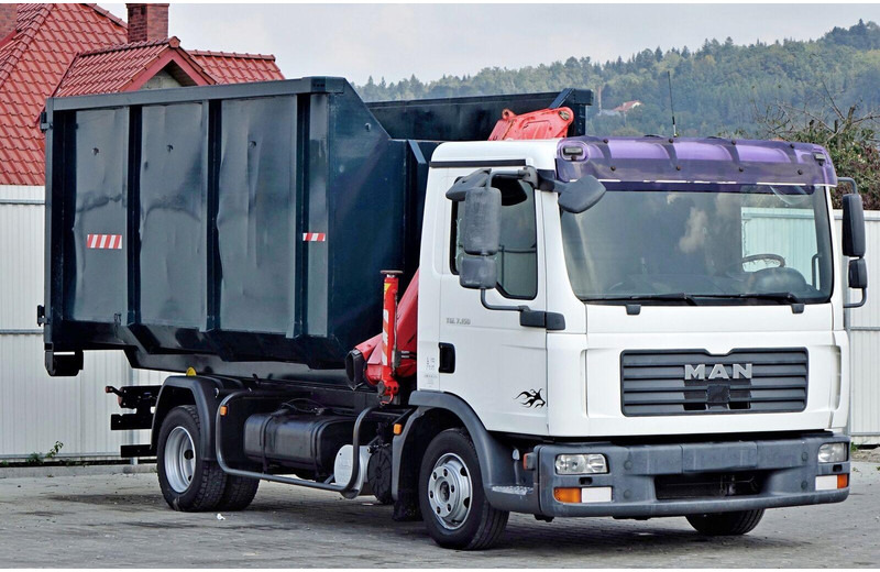 MAN TGL 7.150 + FASSI F60 * TOPZUSTAND - Camion benne, Camion grue: photos 3 MAN TGL 7.150 + FASSI F60 * TOPZUSTAND - Camion benne, Camion grue: photos 3