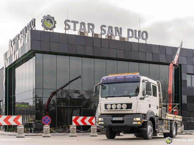 MAN TGM 13.290 4x4 BI FASSI F40B22 Crane Camper - Camion plateau, Camion grue: photos 3 MAN TGM 13.290 4x4 BI FASSI F40B22 Crane Camper - Camion plateau, Camion grue: photos 3