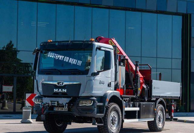 Camion plateau, Camion grue neuf MAN TGM 18.320 4x4 PALFINGER PK 27002 Basket NEW !: photos 6 Camion plateau, Camion grue neuf MAN TGM 18.320 4x4 PALFINGER PK 27002 Basket NEW !: photos 6