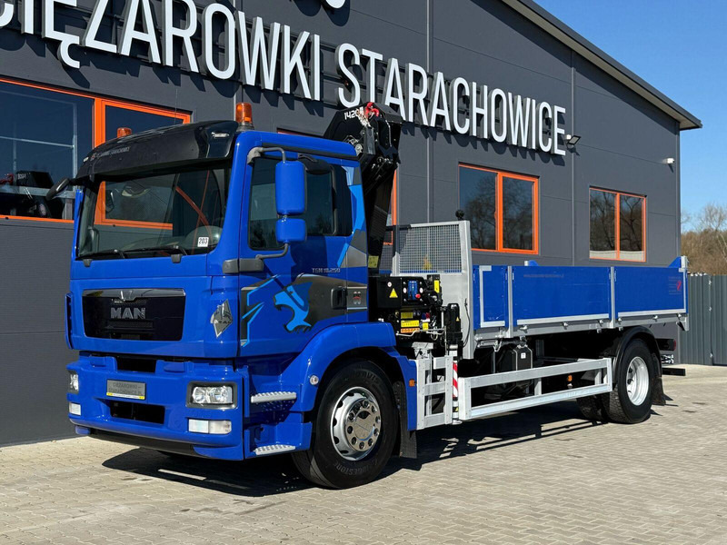 MAN TGM TGL TGS 18.250 // wywrotka // skrzynia // HDS HMF - Camion benne, Camion grue: photos 2 MAN TGM TGL TGS 18.250 // wywrotka // skrzynia // HDS HMF - Camion benne, Camion grue: photos 2