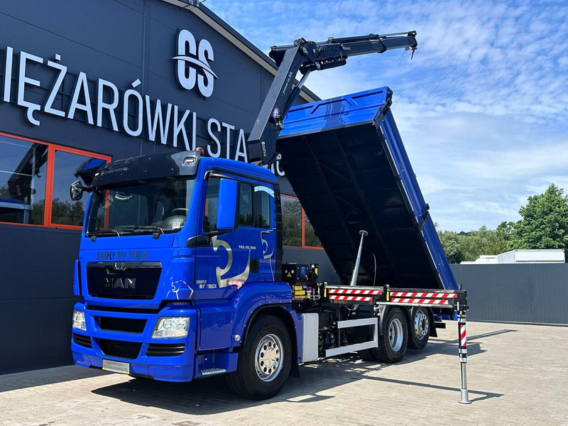MAN TGM TGS TGX 26.360 // E5 // 6x2 6x4 // WYWROTKA 3-S // HMF 1420 - Camion benne, Camion grue: photos 1 MAN TGM TGS TGX 26.360 // E5 // 6x2 6x4 // WYWROTKA 3-S // HMF 1420 - Camion benne, Camion grue: photos 1