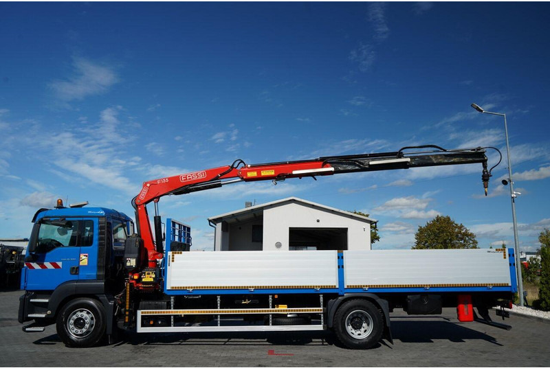 MAN TGS 18.320 / 4x2 / BURTOWY - 6,8 M + HDS FASSI F135 / wysów : 8 - Camion plateau, Camion grue: photos 3 MAN TGS 18.320 / 4x2 / BURTOWY - 6,8 M + HDS FASSI F135 / wysów : 8 - Camion plateau, Camion grue: photos 3