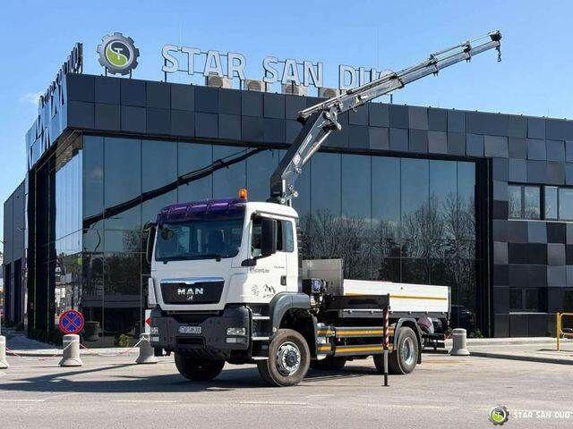 MAN TGS 18.360 4x4 HMF 1720 K4 Crane KRAN - Camion plateau, Camion grue: photos 1 MAN TGS 18.360 4x4 HMF 1720 K4 Crane KRAN - Camion plateau, Camion grue: photos 1