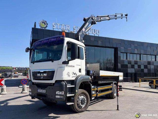 MAN TGS 18.360 4x4 HMF 1720 K4 Crane KRAN - Camion plateau, Camion grue: photos 3 MAN TGS 18.360 4x4 HMF 1720 K4 Crane KRAN - Camion plateau, Camion grue: photos 3