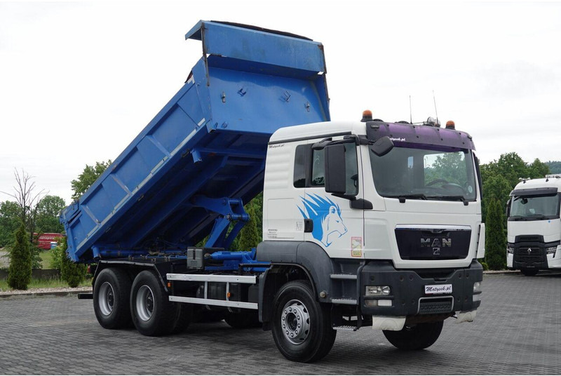 MAN TGS 26.360/ 6x4 / WYWROTKA 2- STRONNA / HYDROBURTA / BORDMATIC - Camion benne: photos 4 MAN TGS 26.360/ 6x4 / WYWROTKA 2- STRONNA / HYDROBURTA / BORDMATIC - Camion benne: photos 4