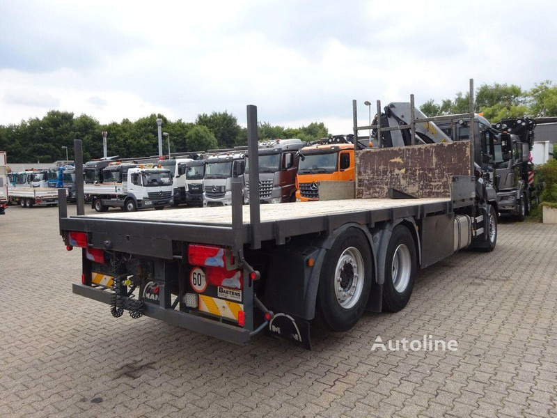 MAN TGS 26.360 - Open flatbed+crane 6x2 - Camion plateau, Camion grue: photos 5 MAN TGS 26.360 - Open flatbed+crane 6x2 - Camion plateau, Camion grue: photos 5